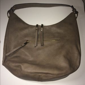 MMS Vegan Leather Hobo Bag